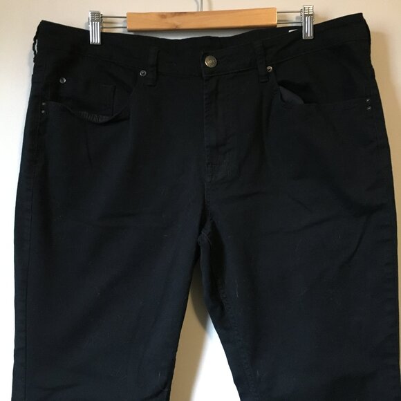 Buffalo David Bitton Black Sam-X Slim Straight Stretch Jeans - Picture 3 of 15